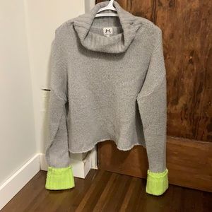 john + jenn grey sweater size M